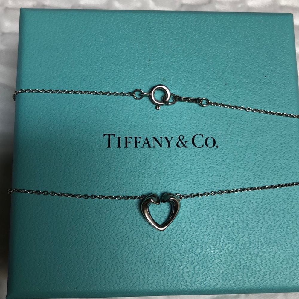 Tiffany & Co. Silver Heart Necklace